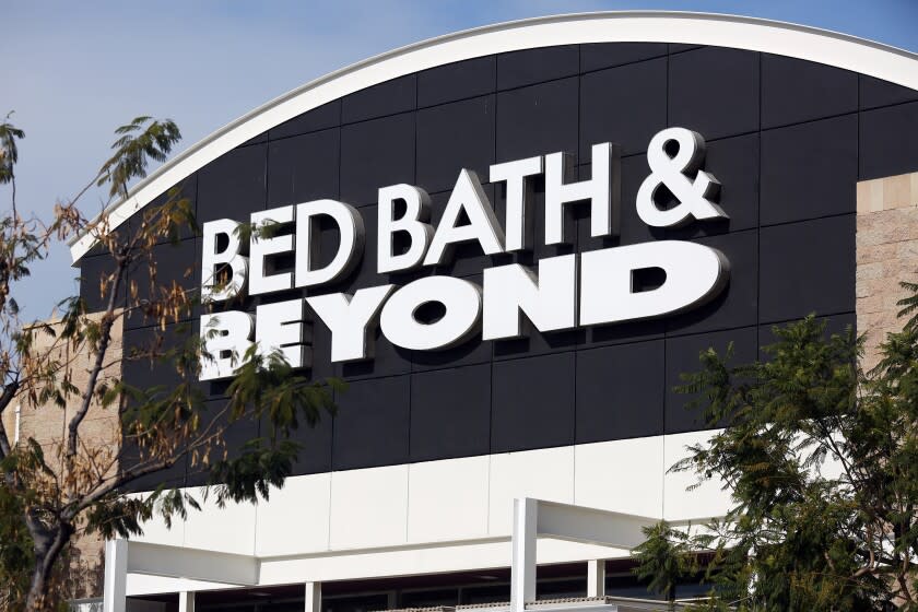 LOS ANGELES, CA - JANUARY 28: A Bed, Bath & Beyond is photographed in Pasadena on Thursday, Jan. 28, 2021 in Los Angeles, CA. (Dania Maxwell / Los Angeles Times)