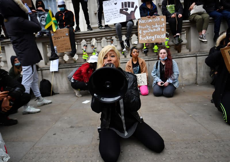 Protest against the death of George Floyd, in London