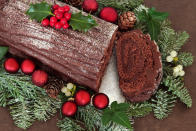 <p>It’s a classic festive alternative – and surely the Christmas Pudding haters must like chocolate? A chocolate log can be as simple as you like, or spruced up with plenty of festive decorations. [Photo: Getty] </p>