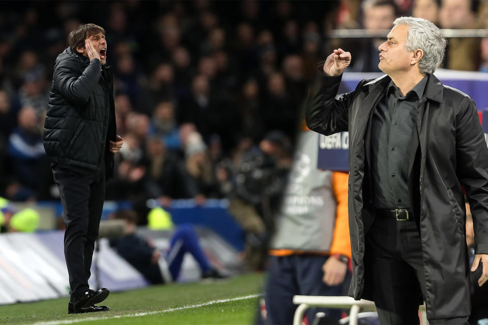 Jose Mourinho and Antonio Conte will go head-to-head once again this weekend when Manchester United take on Chelsea