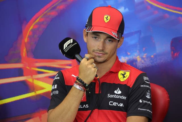 Ferrari's Charles Leclerc trails Max Verstappen by 80 points 