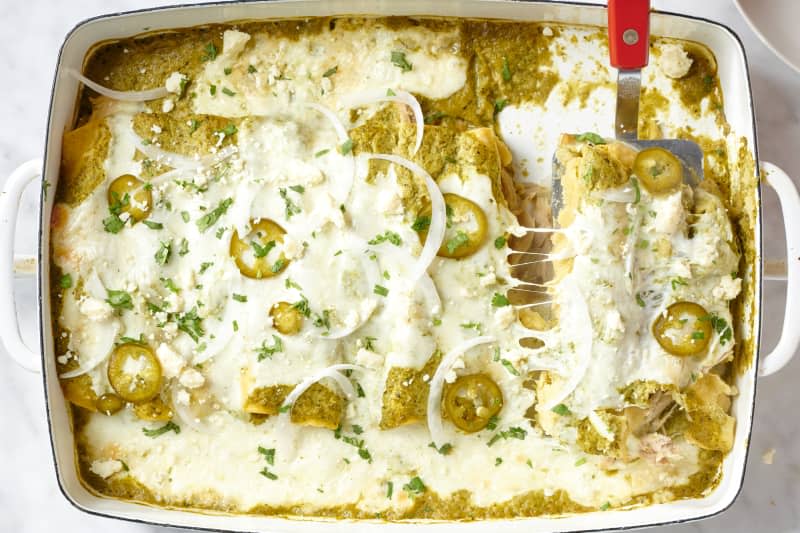 Enchiladas Suiza 