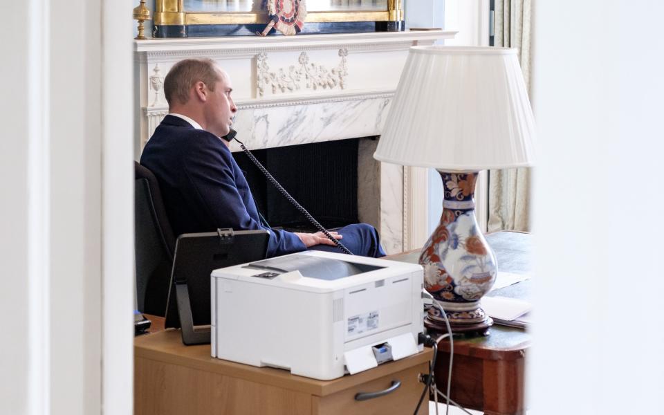 The Duke of Cambridge speaks to mental health charities - Kensington Palace