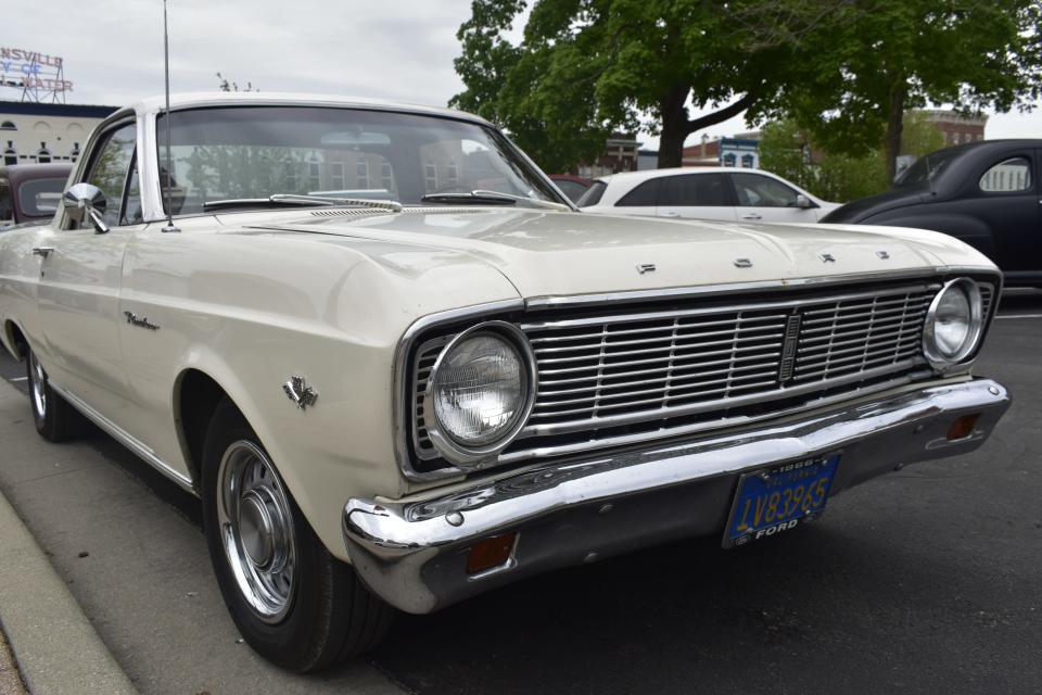 Car Number 4 is a 1966 Ford Ranchero.