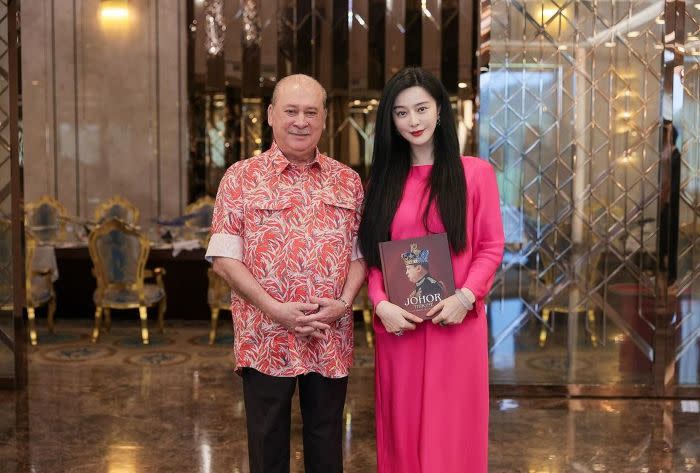 The actress visited Johor and met with the King back in December