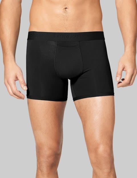 <p><a href="https://go.redirectingat.com?id=74968X1596630&url=https%3A%2F%2Fwww.tommyjohn.com%2Fcollections%2Ftj-cotton-stretch-trunk-4-4-pack%2F%3Fcolor%3Dblack&sref=https%3A%2F%2Fwww.esquire.com%2Flifestyle%2Fg3318%2Fcheap-fathers-day-gifts%2F" rel="nofollow noopener" target="_blank" data-ylk="slk:Shop Now;elm:context_link;itc:0;sec:content-canvas" class="link rapid-noclick-resp">Shop Now</a></p><p>TJ Cotton Stretch Trunk 4” (4-Pack)</p><p>tommyjohn.com</p><p>$34.99</p>