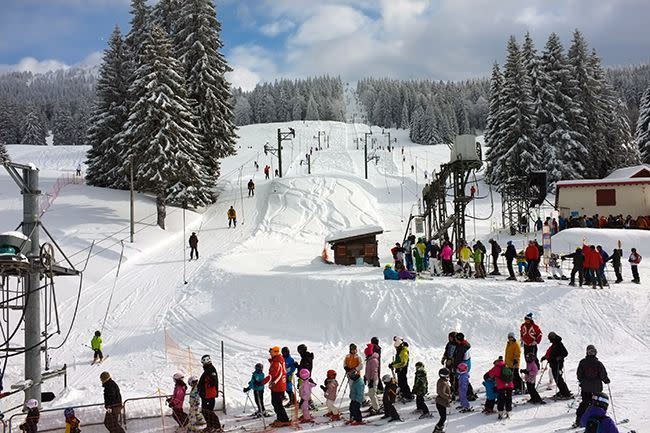 La station de ski d'Ax-les-Thermes.