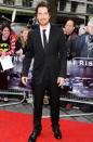 <p>In 2008 Christian showed off his slender frame when he attended the premiere of 'The Dark Knight Rises.' Hotness overload.</p>