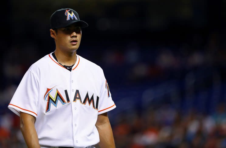 Wei-Yin Chen's injury makes it even more important that the Marlins deal for a pitcher. (Getty Images/Mike Ehrmann) 