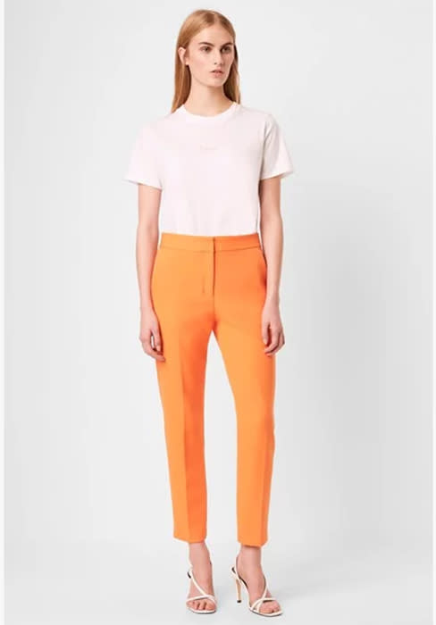 french-connection-orange-trousers