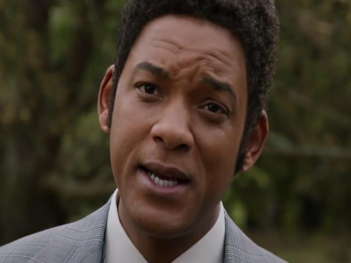 Will Smith dressed in a suit in Anchorman 2