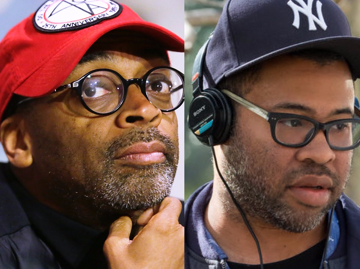 Spike Lee and Jordan Peele.