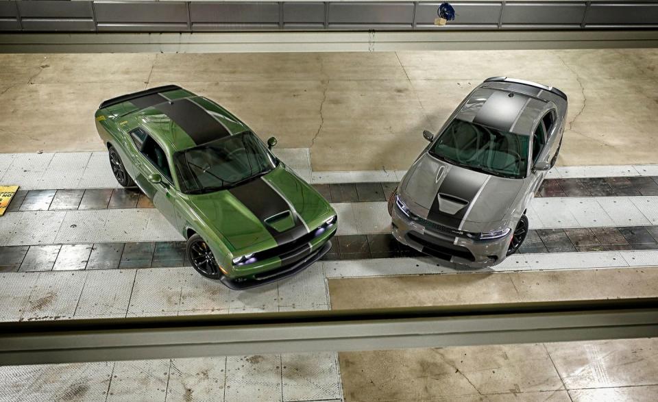 Photos of the Dodge Challenger and Charger Stars and Stripes Editions