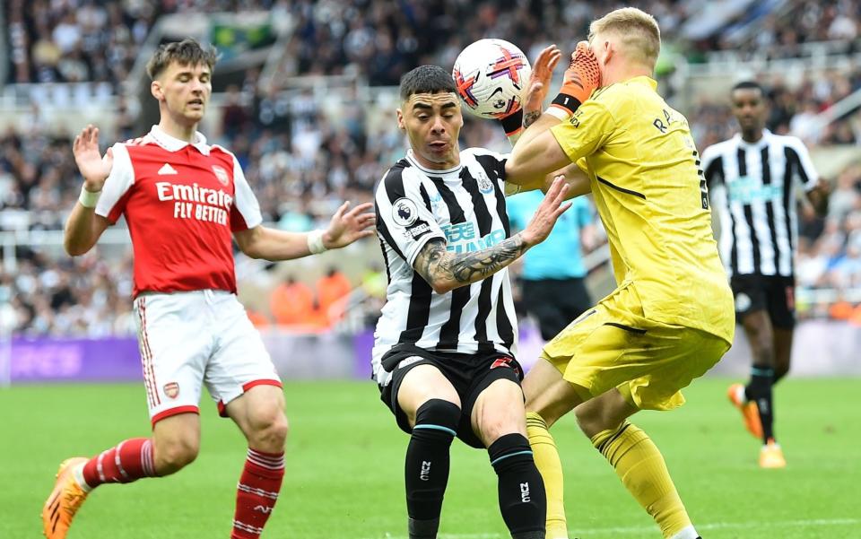 Arsenal's time-wasting at Newcastle fully documented - Shutterstock/Peter Powell