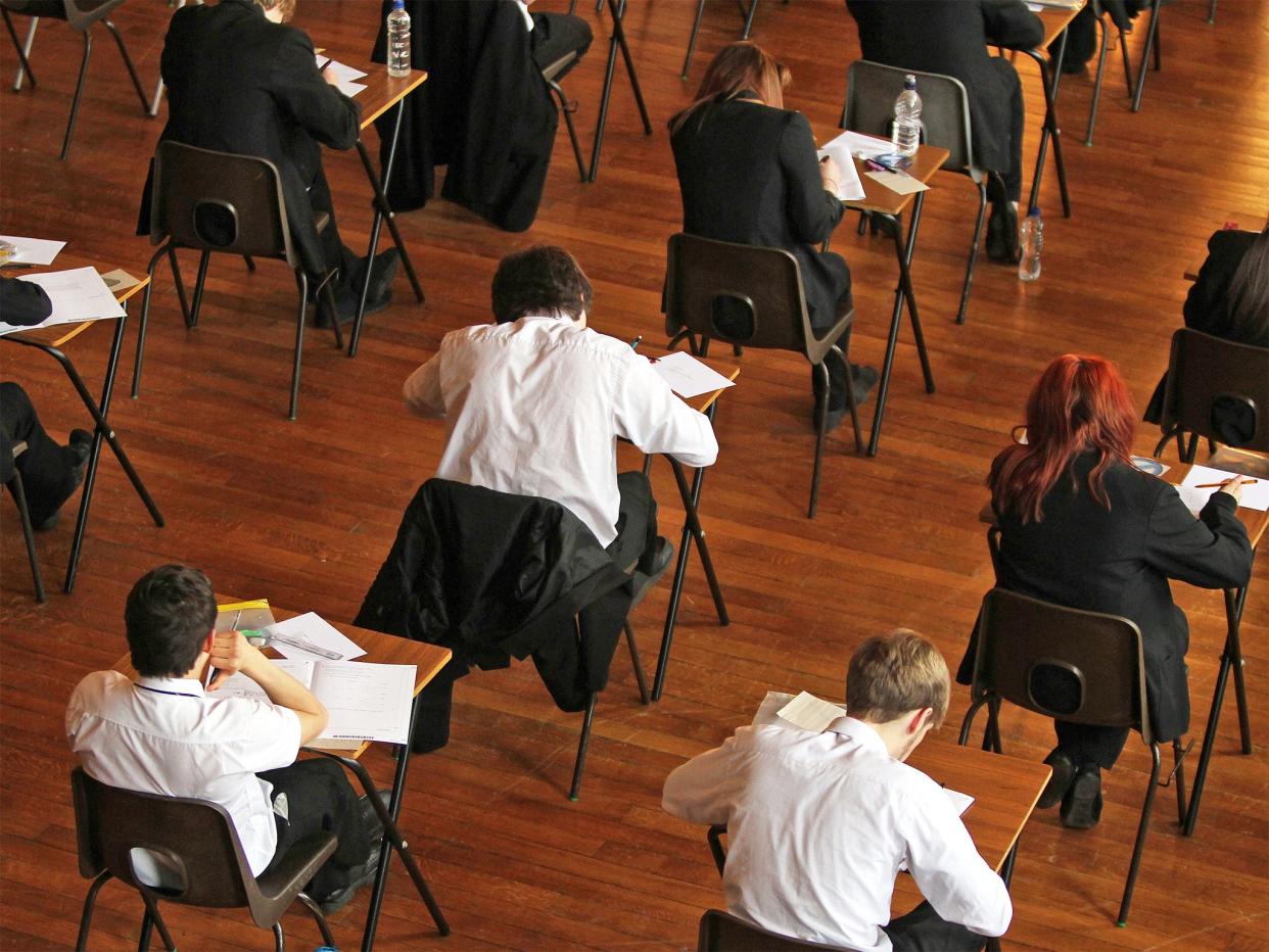Ofqual's figures show a 56 per cent increase in GCSE exam papers queried by schools: PA