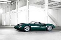 <p>The smooth-formed, subtly voluptuous contours of a Jaguar as applied to a mid-engine V12 ‘60s supercar, the XJ13 is one of that decade’s great what-might-have-beens.</p>