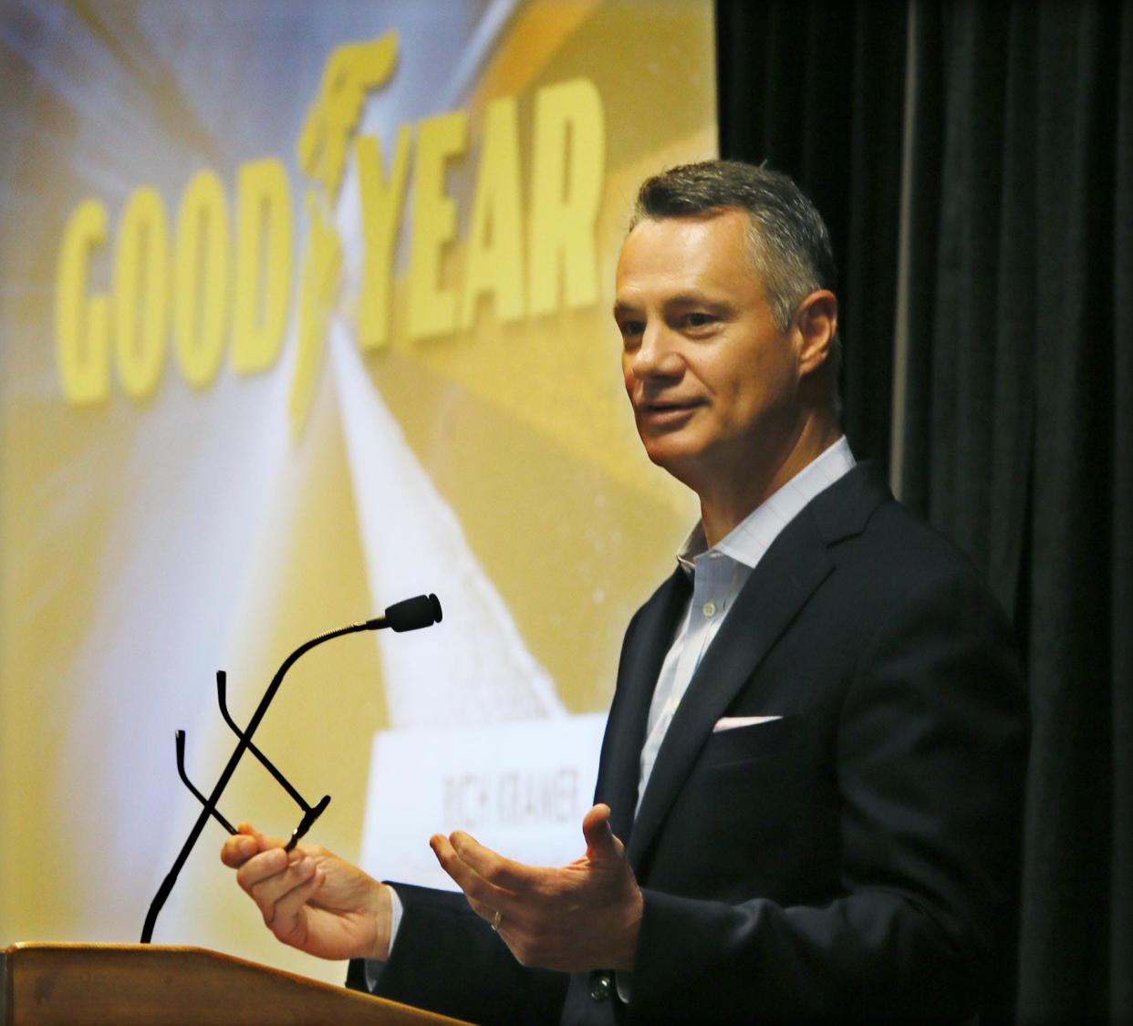 Richard J. Kramer, the former chairman and CEO of Goodyear Tire & Rubber Co., has been selected to receive the 2024 H. Peter Burg Economic Development Leadership Award by the Greater Akron Chamber,