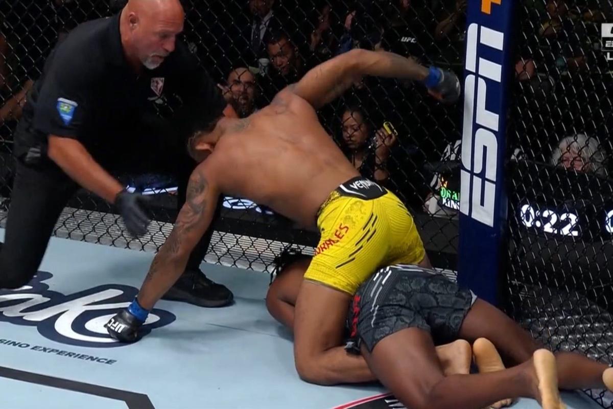 UFC on ESPN 62 video: Michael Morales pummels Neil Magny for merciful stoppage