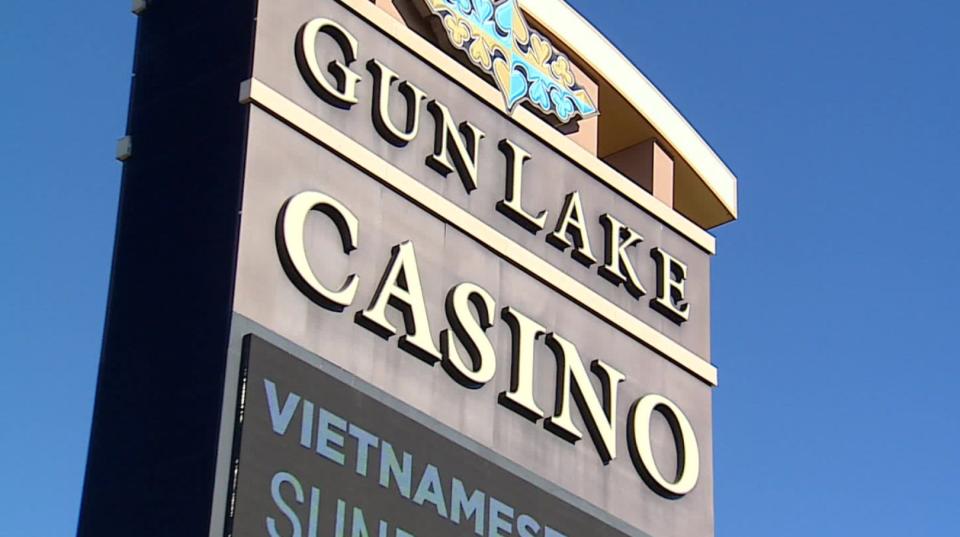 A former employee of Gun Lake Casino was sentenced to four months behind bars for stealing thousands of dollars from “cash out” machines over a span of 14 months.