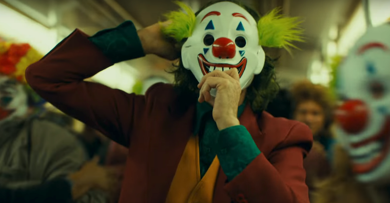 Joaquin Phoenix as Joker todd phillips far left agenda