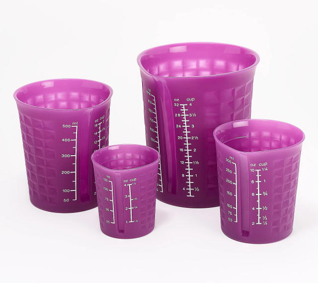 Tupperware Purple/Royal Amethyst Measuring Cups/Spoons/Minis Set $42 881843  *NEW