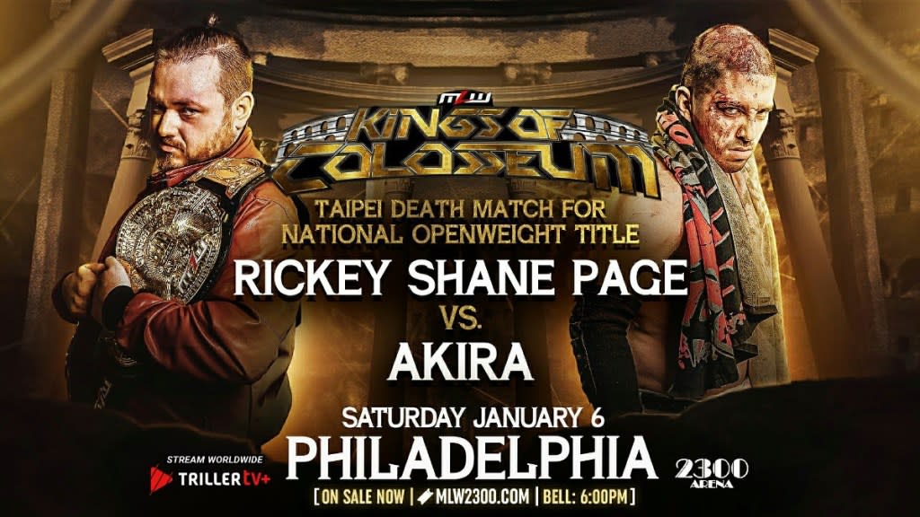 Rickey Shane Page AKIRA MLW Kings of Colosseum