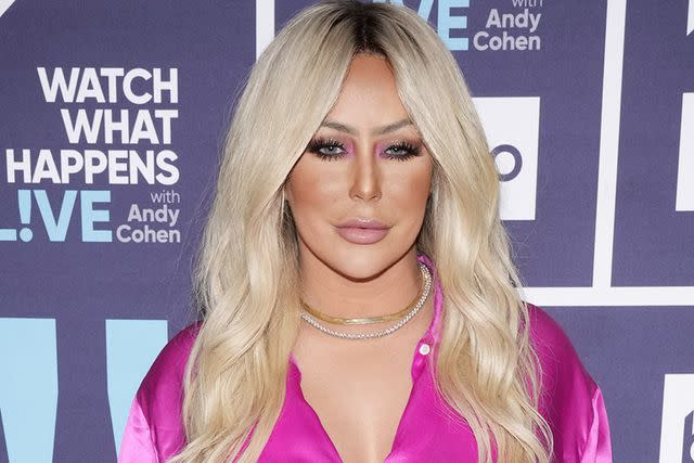 Charles Sykes/Bravo/Getty Aubrey O'Day appears on 'Watch What Happens Live'