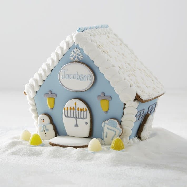 25) Hanukkah Gingerbread House Personalized