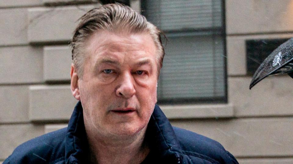 PHOTO: Actor Alec Baldwin departs his home, as he will be charged with involuntary manslaughter for the fatal shooting of cinematographer Halyna Hutchins on the set of the movie 'Rust',  in New York, Jan. 31, 2023. (David Dee Delgado/Reuters, FILE)