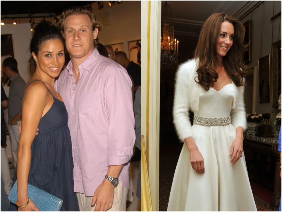 meghan markle trevor engelson, kate middleton