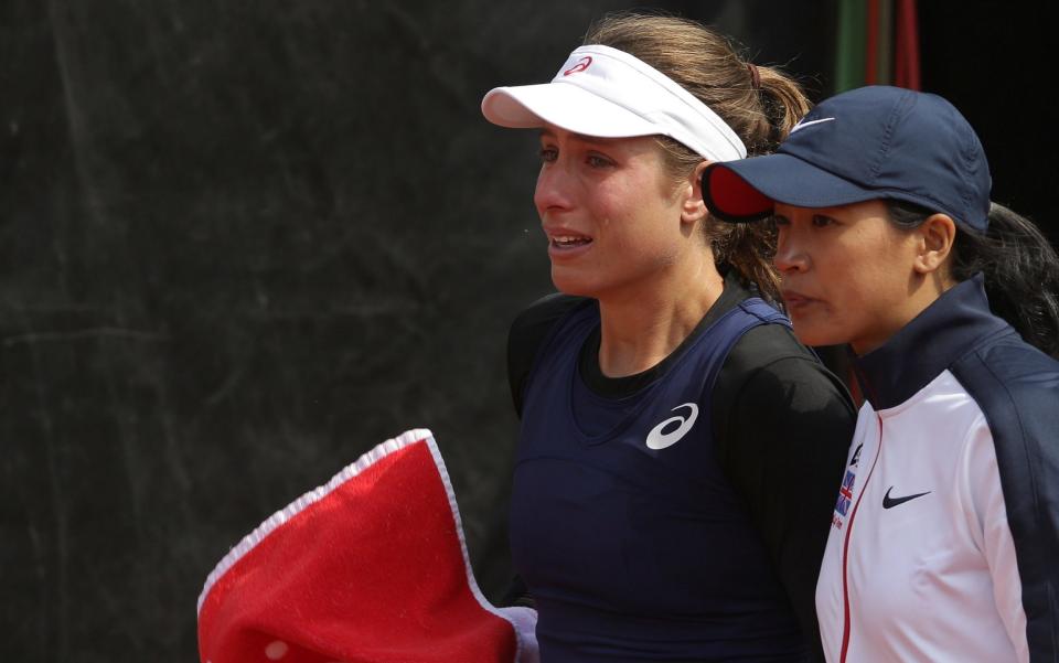 Johanna Konta - Credit: REUTERS