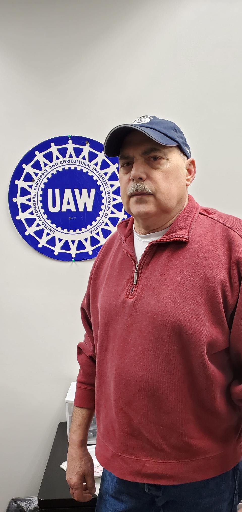 Danny Taylor, shop chairman of UAW Local 1853, which represents the hourly workforce at GM's Spring Hill Assembly in Spring Hill, Tennessee.