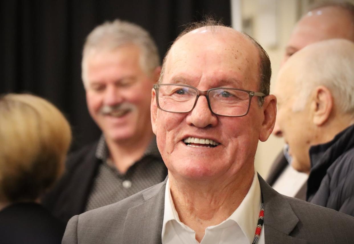 Membertou Chief Terry Paul was re-elected on Thursday with 61 per cent of the vote to start his 40th consecutive year as head of the First Nation band council. (Tom Ayers/CBC - image credit)