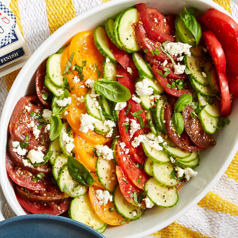 Tomato Salad with Lemon-Basil Vinaigrette