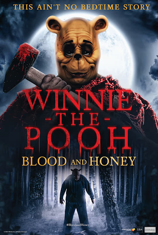 Jagged Edge Productions and ITN Studios — the same collaborators behind “Poohniverse” — also created the slasher-film riff “Winnie the Pooh: Blood and Honey” last year, plus its sequel that was released in March. AP