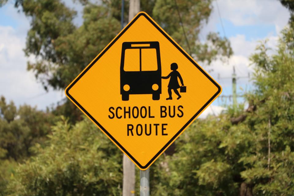 School Bus Route sign. Source: Getty Images