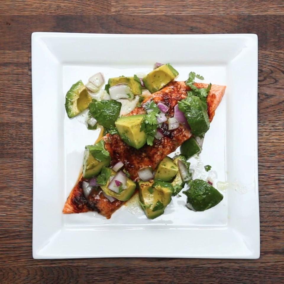 Avocado Lime Salmon