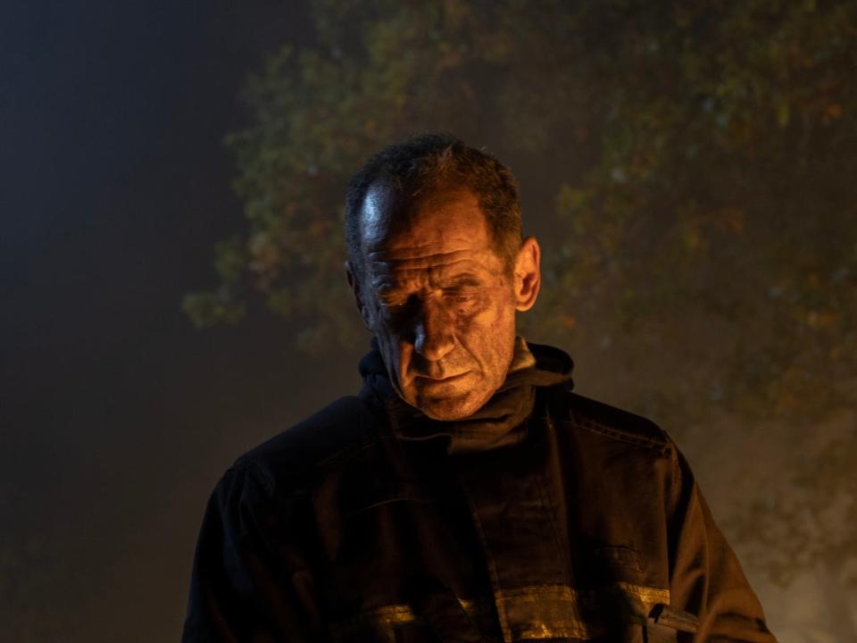 Ducournau asked Vincent Lindon to commit to two years of weight training for his role as the bruised, formidable firefighter (Carole Bethuel)