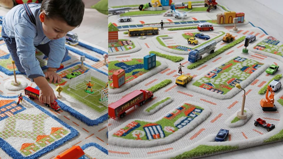 Best gifts and toys for 2-year-olds: A 3D roadmap rug