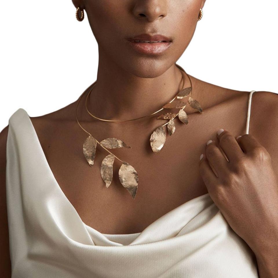 <p><a href="https://clicks.trx-hub.com/xid/hearstcorp_9eb67_ell?q=https%3A%2F%2Fwww.anthropologie.com%2Fshop%2Fgilded-leaf-collar-necklace&p=https%3A%2F%2F&utmSource=yahoo-us&utmCampaign=61&utmMedium=syn" rel="nofollow noopener" target="_blank" data-ylk="slk:Shop Now;elm:context_link;itc:0;sec:content-canvas" class="link ">Shop Now</a></p><p>Gilded-Leaf Collar Necklace </p><p>anthropologie.com</p><p>$88.00</p>