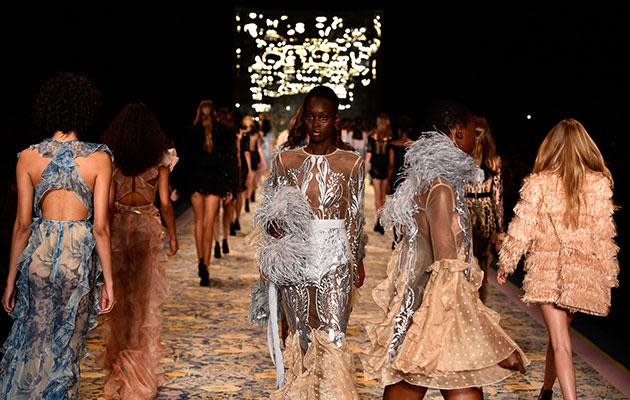 Alice McCall's MBFWA show is a metallic-lover's dream