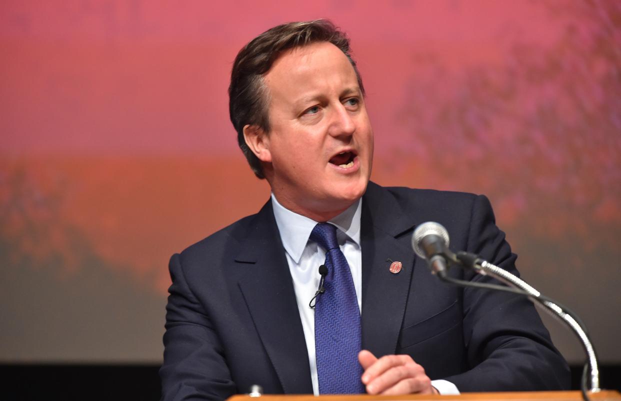 Life’s a Speech: David Cameron (Rex)