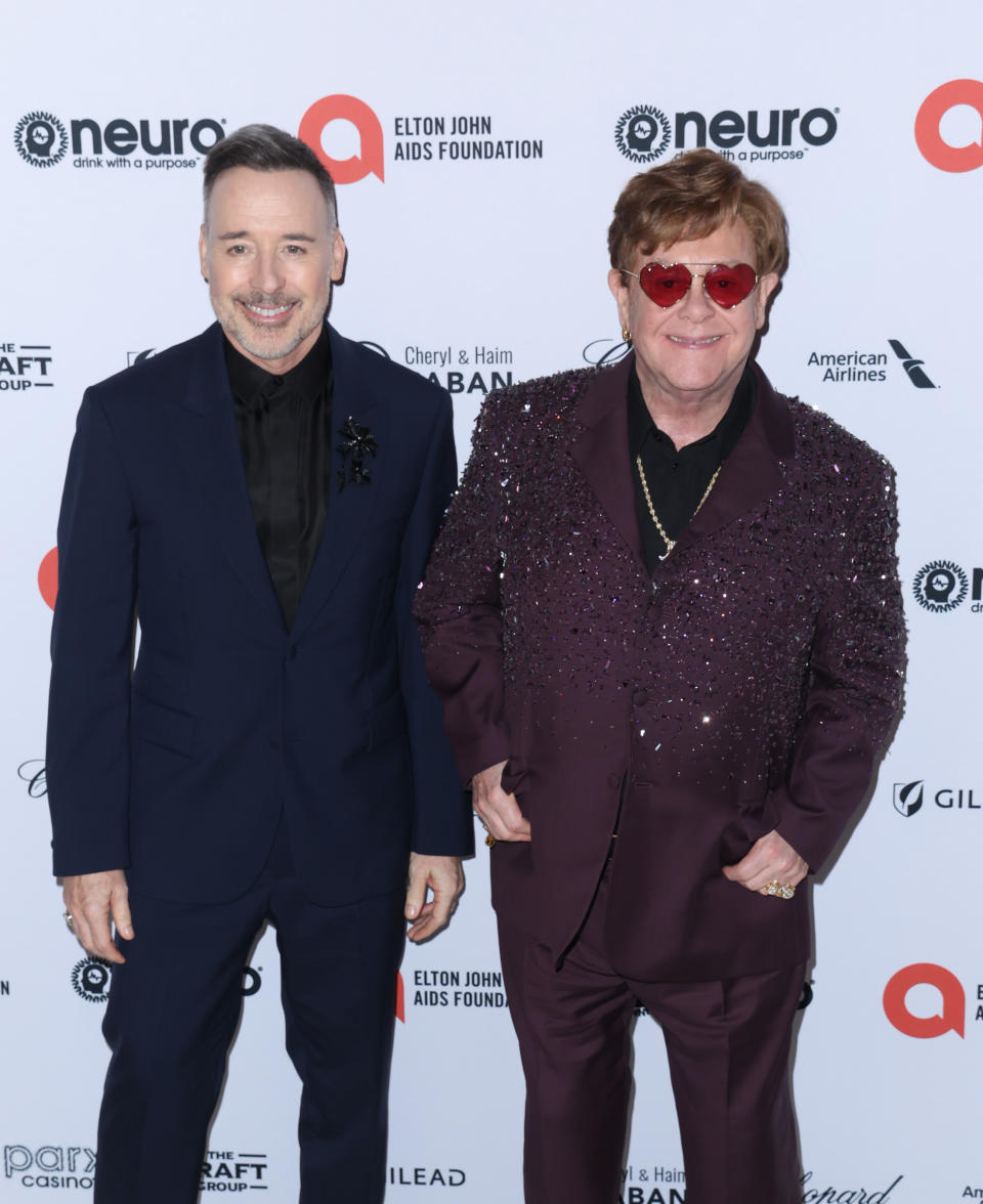 Elton John and David Furnish