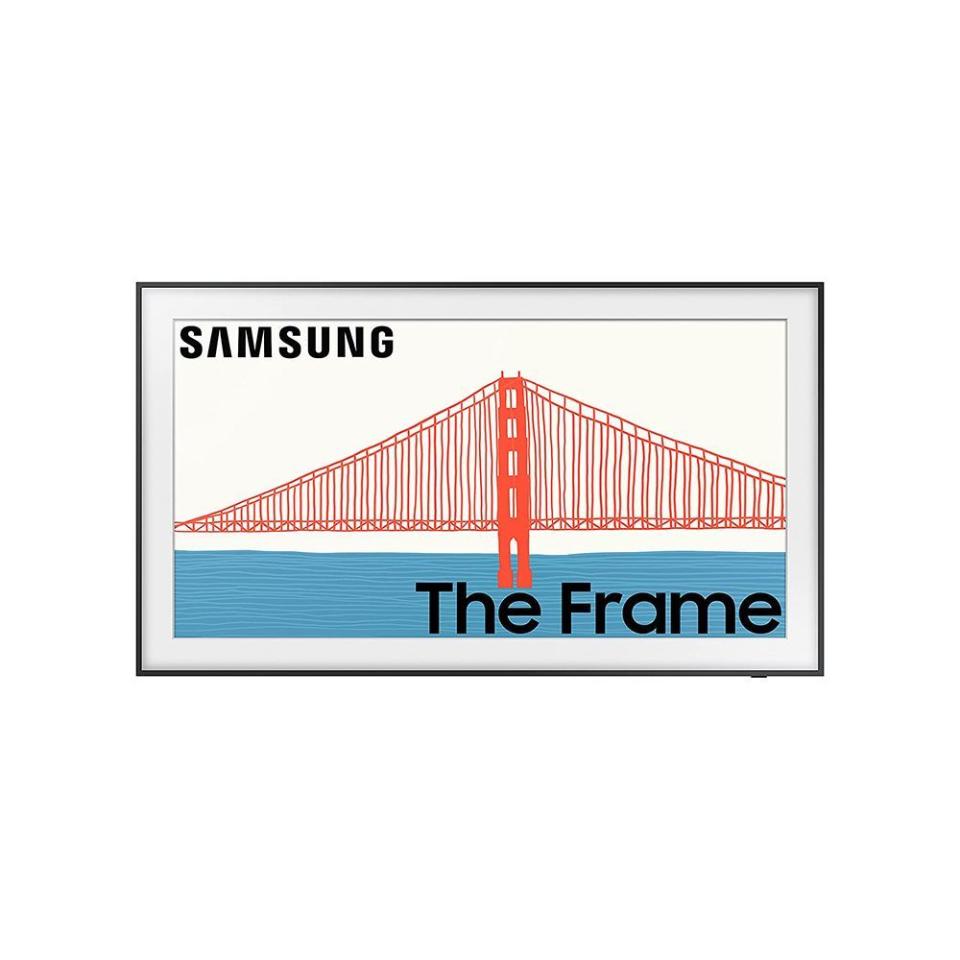 4) Samsung 75-Inch Class Frame Series Smart TV