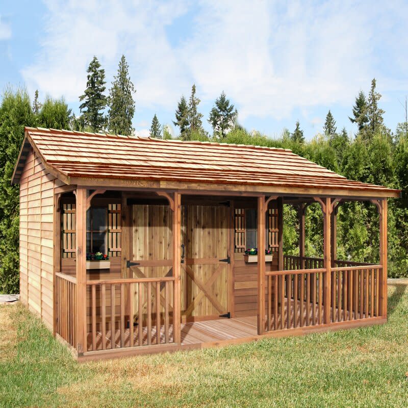 <p><a href="https://go.redirectingat.com?id=74968X1596630&url=https%3A%2F%2Fwww.wayfair.com%2F--%2Fpdp%2Fcedarshed--farmhouse-western-red-cedar-wood-storage-shed-6974-l510-w004539735.html&sref=https%3A%2F%2Fwww.countryliving.com%2Fshopping%2Fg43318555%2Ftiny-houses-wayfair%2F" rel="nofollow noopener" target="_blank" data-ylk="slk:Shop Now;elm:context_link;itc:0;sec:content-canvas" class="link rapid-noclick-resp">Shop Now</a></p><p>Cottage</p><p>wayfair.com</p><p>$9766.31</p>