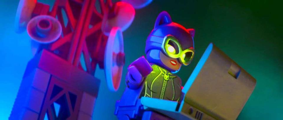 Kravitz voiced Catwoman in The Lego Batman Movie (Credit: Warner Bros)