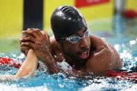 <p>It's swimmer Jamal Hill! </p>