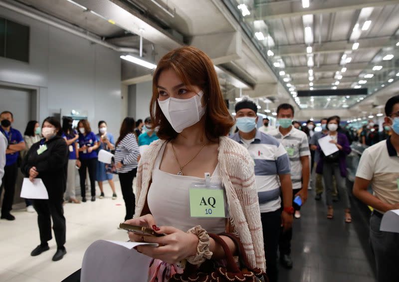 Bangkok's main airport holds drill to test its readiness before reopening