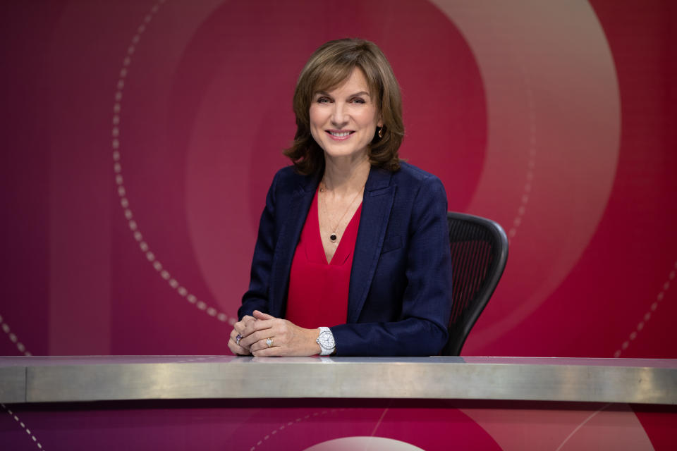 <p>The BBC presenter appeared in total control of her first show.</p>