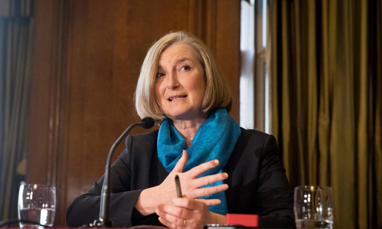 <span>Sarah Wollaston: ‘Not happy as chair to sign off on the financials so time for me to go.’</span><span>Photograph: Alicia Canter/The Guardian</span>